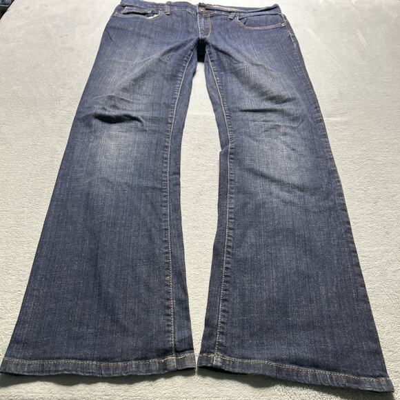 Y2K 2000s BCBG Beyond Baggy Jeans Womens 14 38x32 Hamilton Wide Loose Baggie - Picture 2 of 16